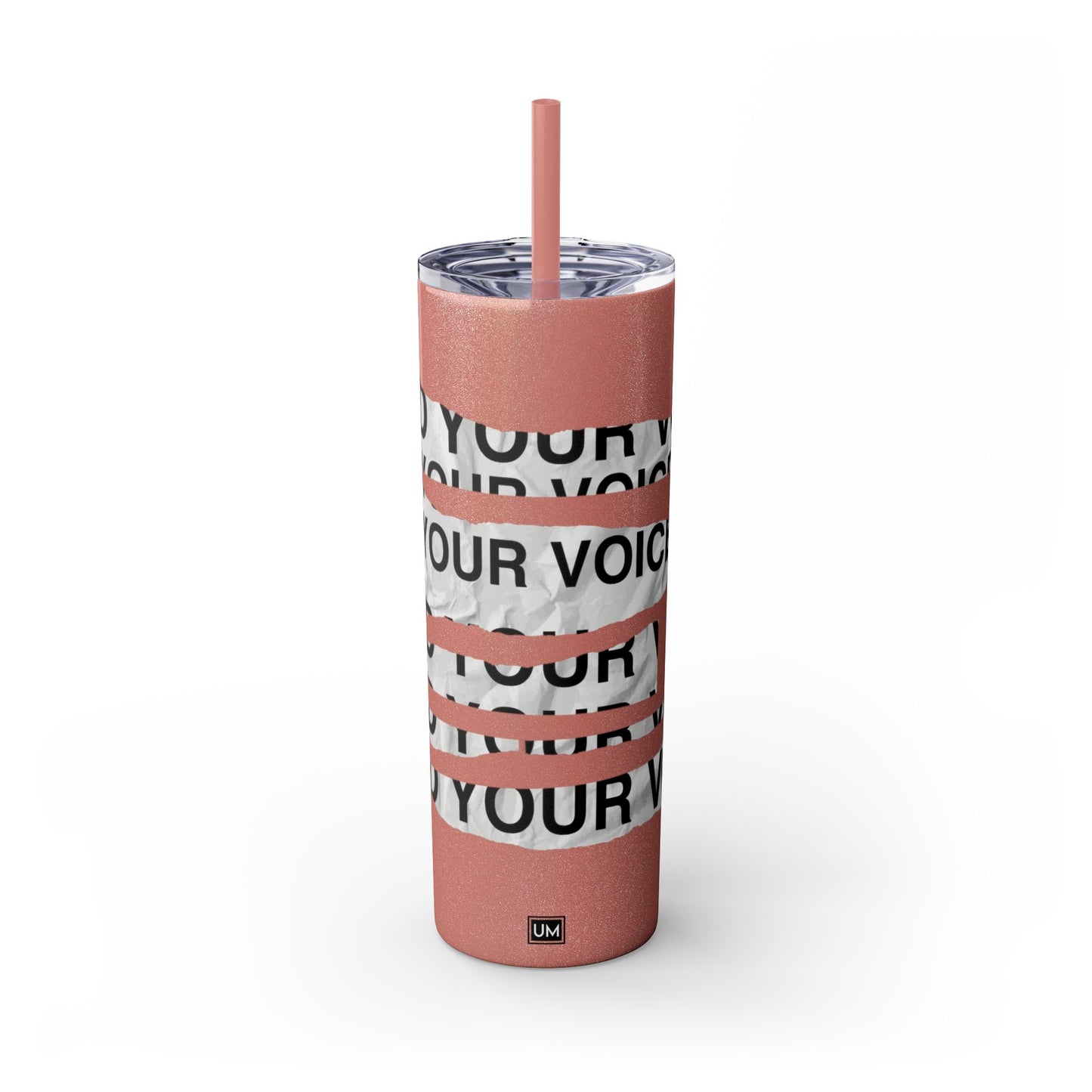 Vaso con pajita Find Your Voice, 20 oz