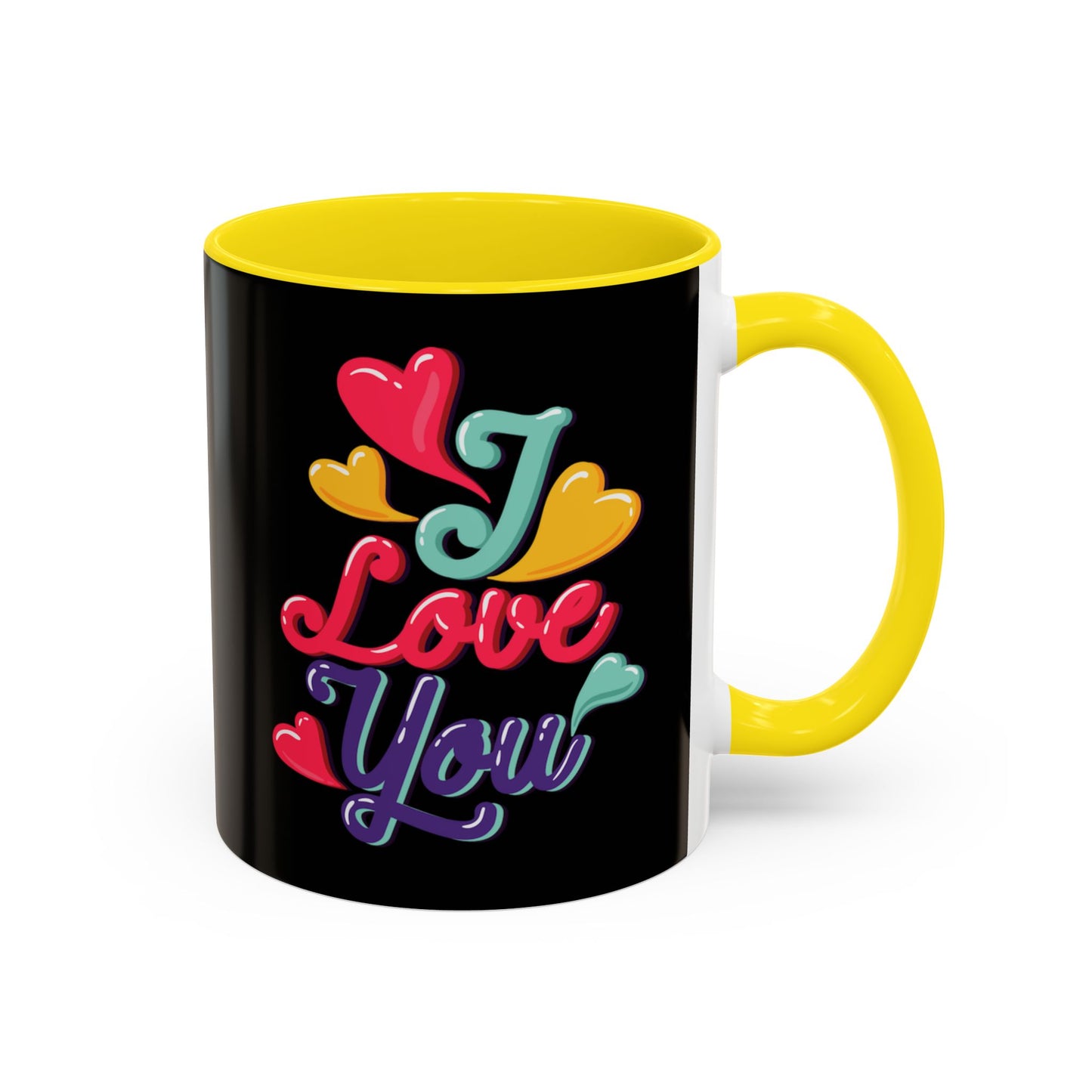 Taza de café con la frase "Te amo" (11, 15 oz)