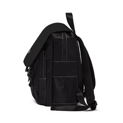 Mochila unisex de estilo casual, de color negro