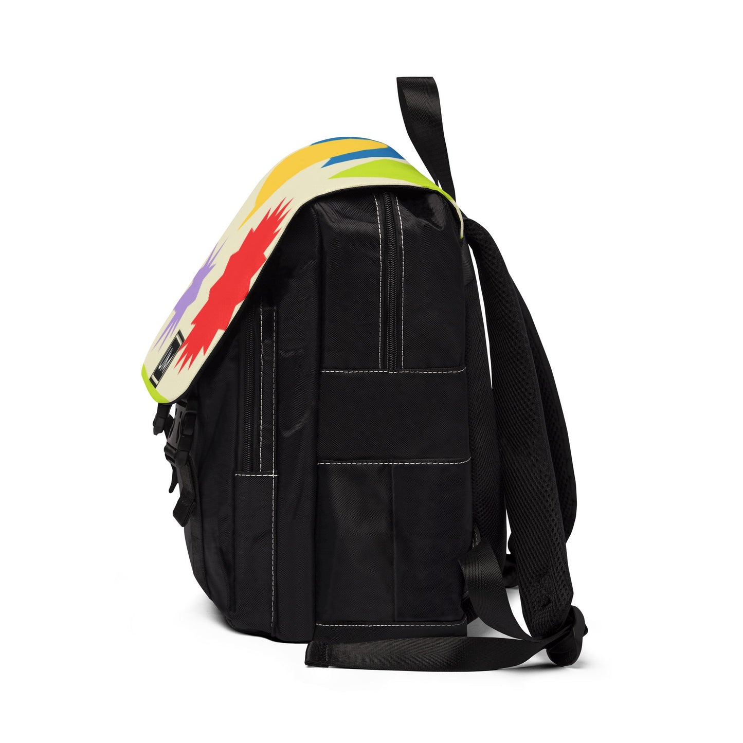 Mochila de hombro unisex estilo hippie