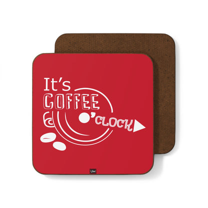 Coffee Clock Coaster