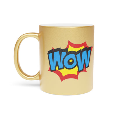 Taza WoW (plata y oro)