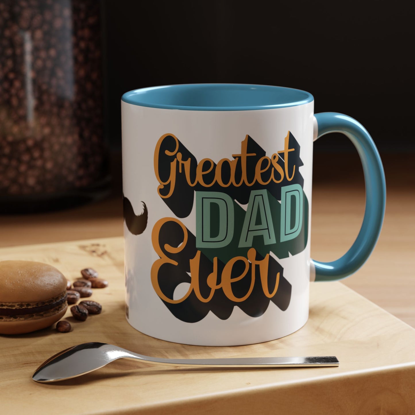 Taza de café con el mejor papá (11 oz y 15 oz)