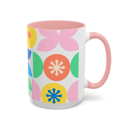 Taza de café colorida (11, 15 oz)