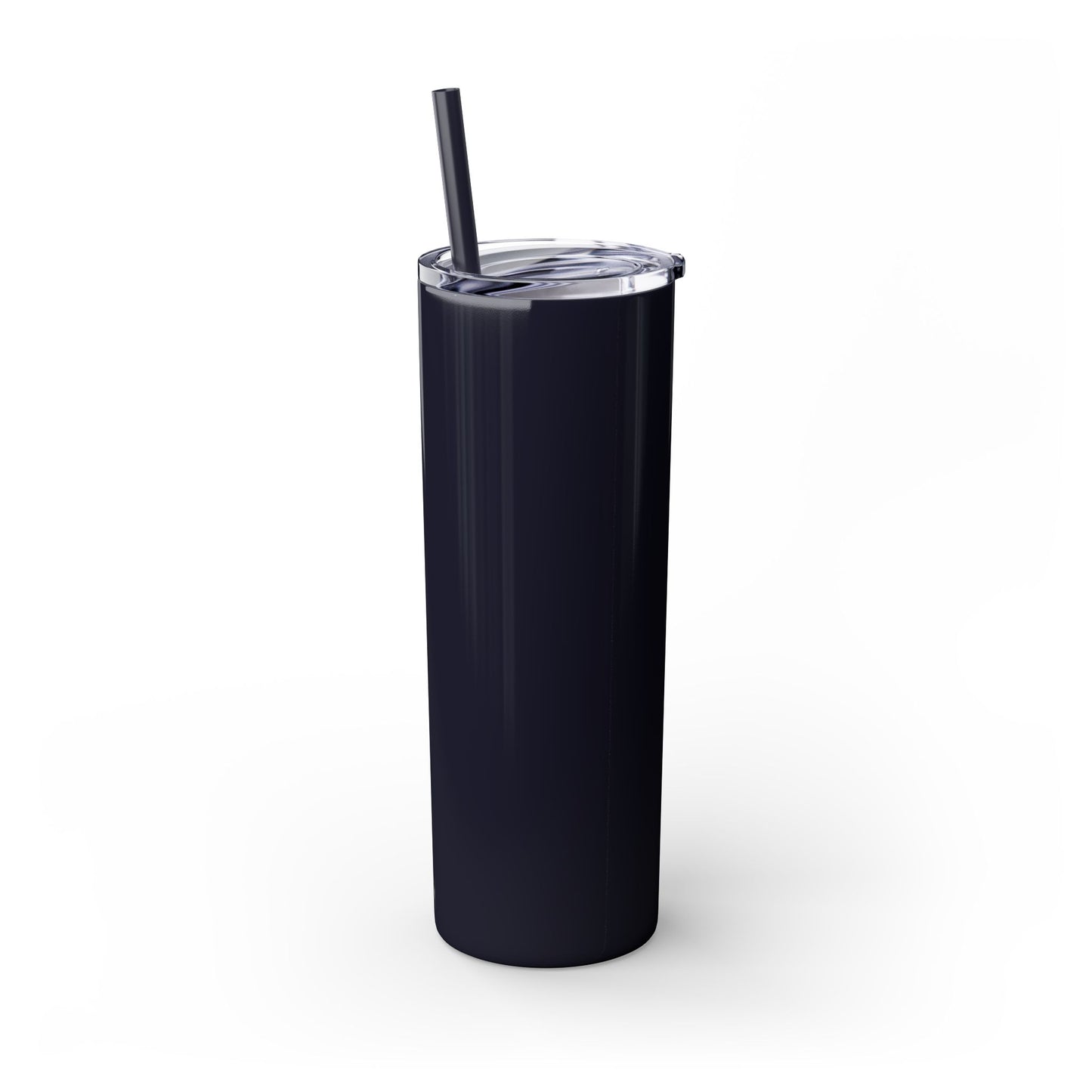 Plain Tumbler with Straw, 20oz