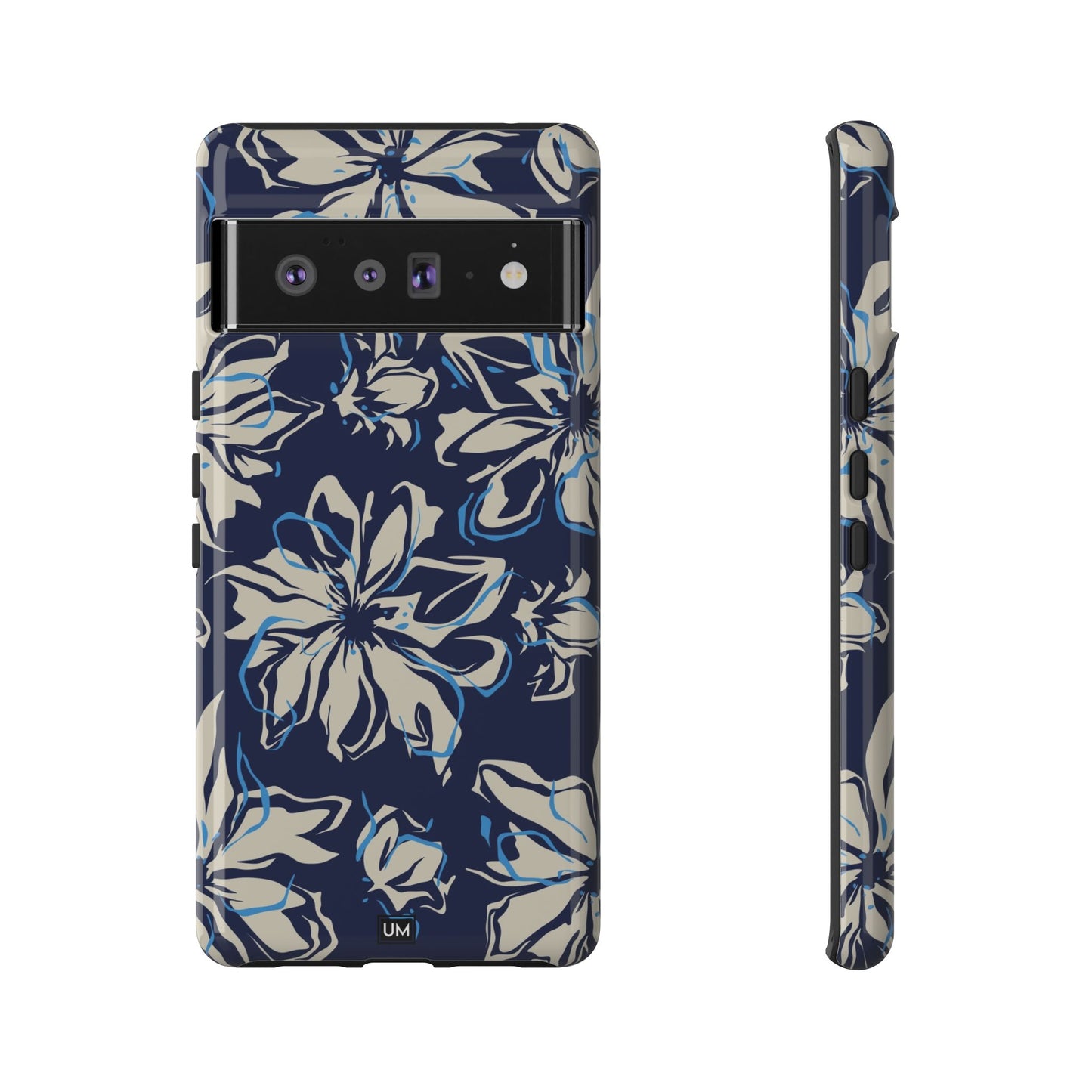 Blue Flor Tough Case