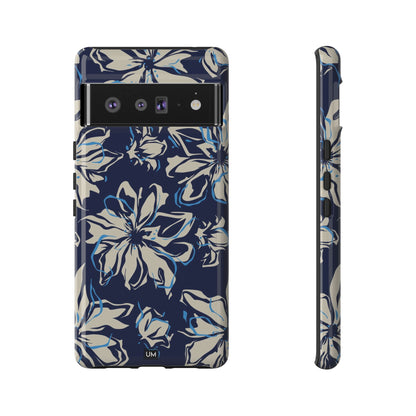 Blue Flor Tough Case