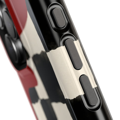 Checkerboard Red