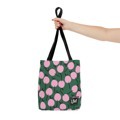 Bolso de mano con estampados florales llamativos (AOP)