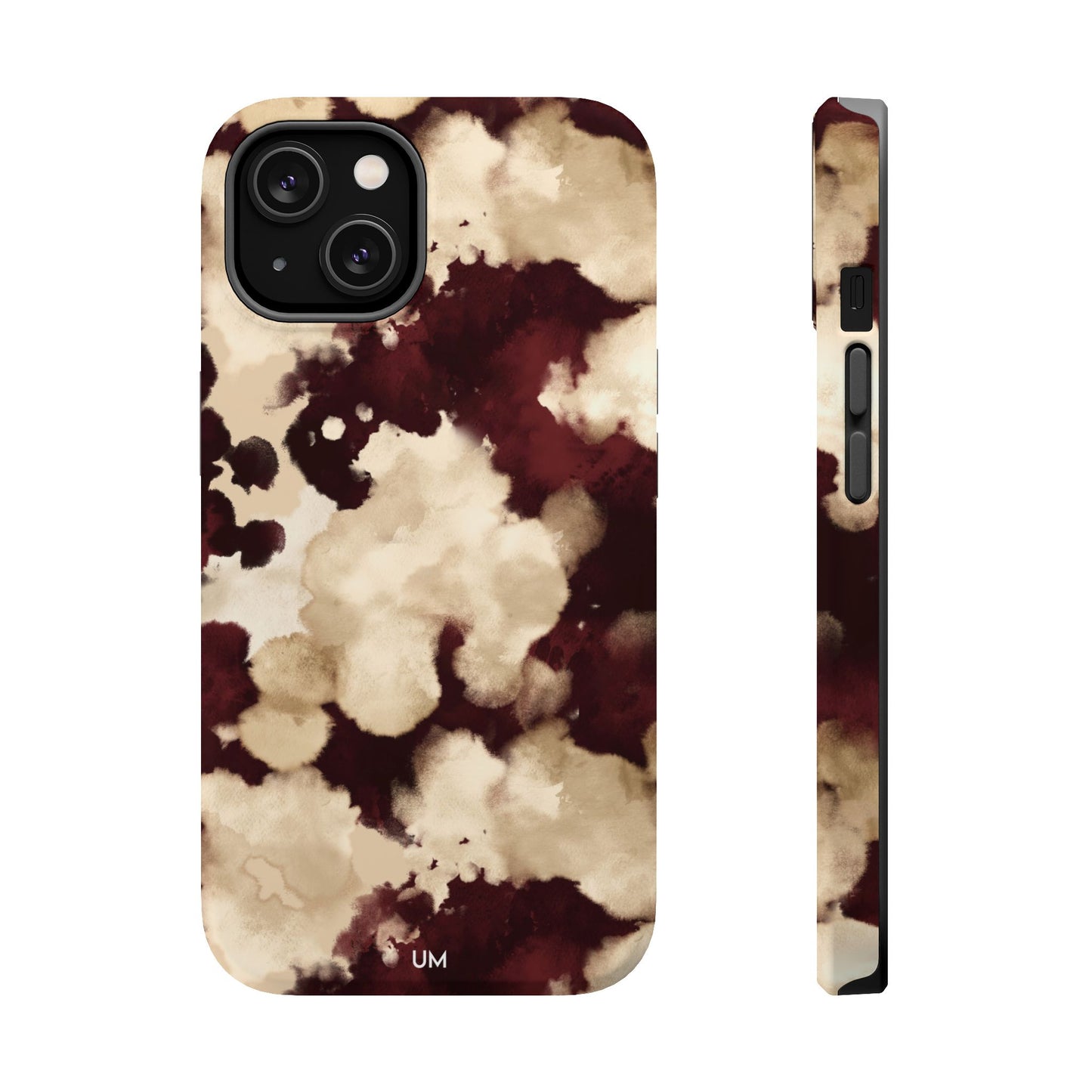 Marbled Burgundy