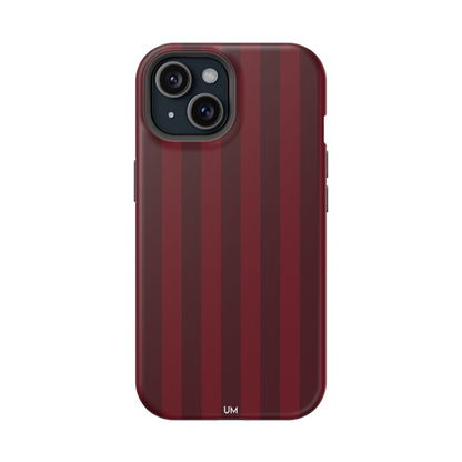 Bordeaux Pinstripe