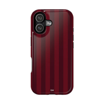 Bordeaux Pinstripe