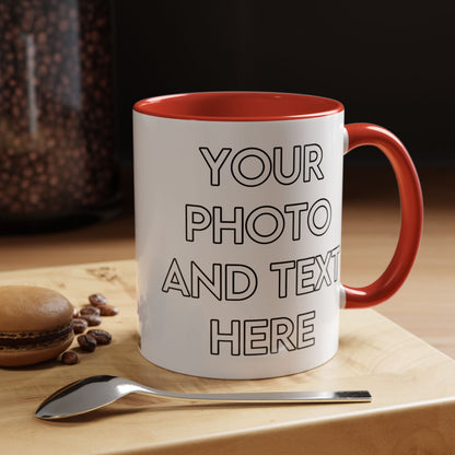 Taza de café personalizada (11, 15 oz)