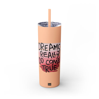 Vaso Dreams Come True con pajita, 20 oz