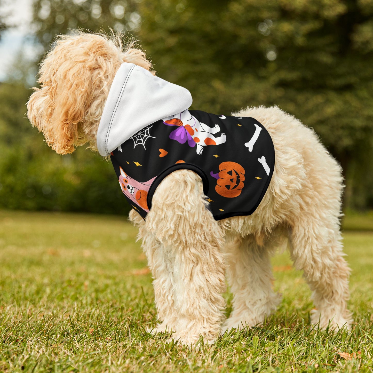 Sudadera con capucha para mascotas de la UM