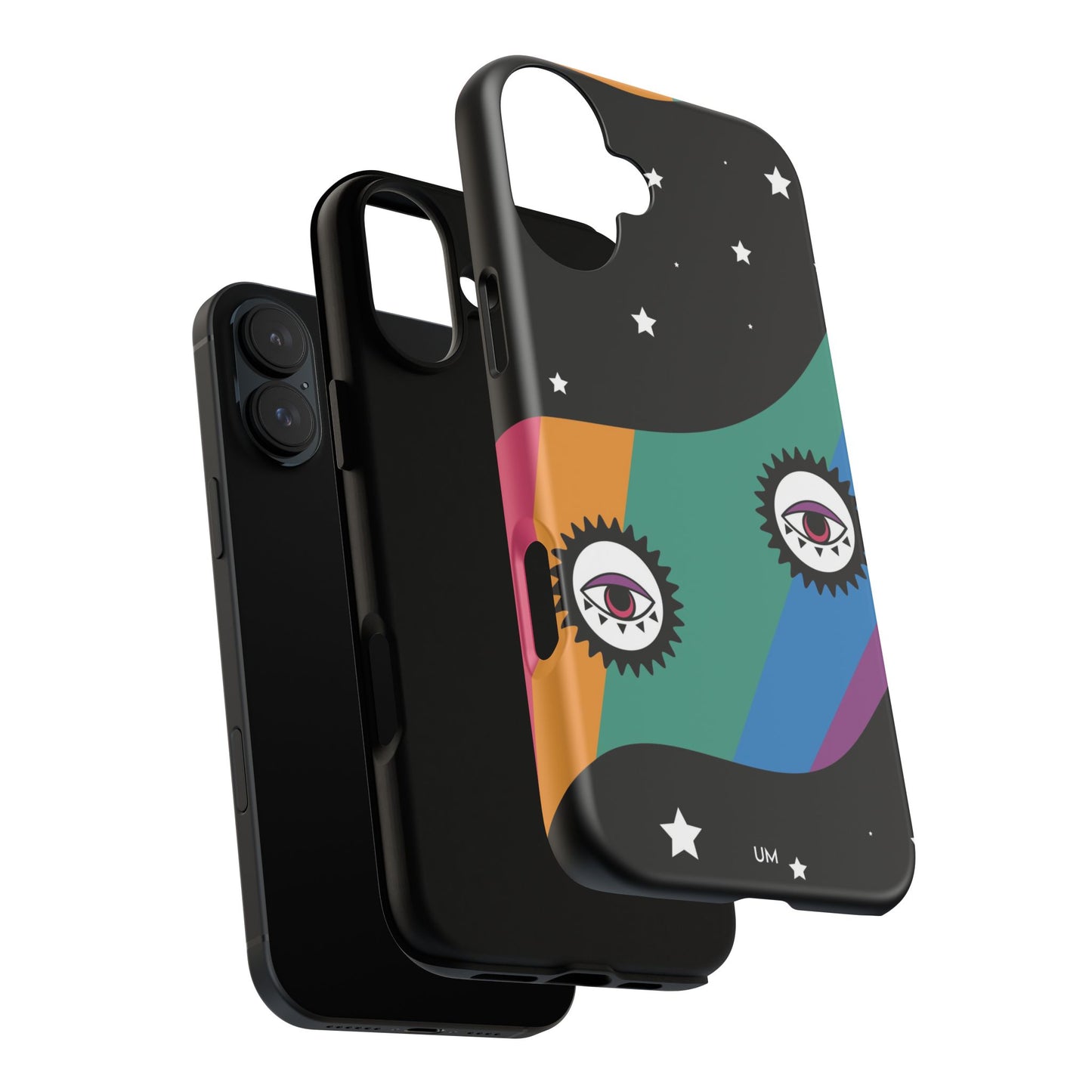 Estuche resistente Arcoiris Eye