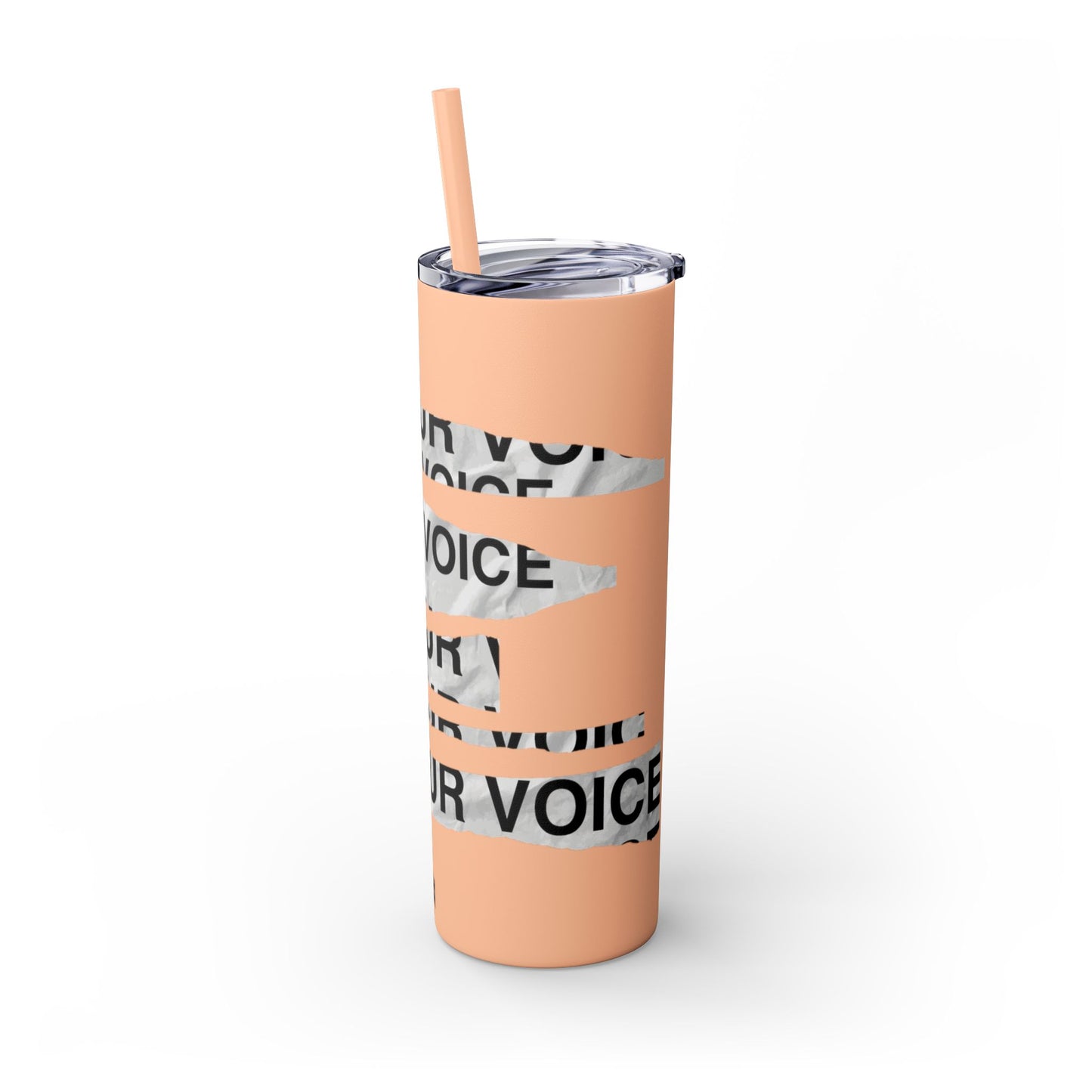 Vaso con pajita Find Your Voice, 20 oz