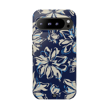 Blue Flor Tough Case