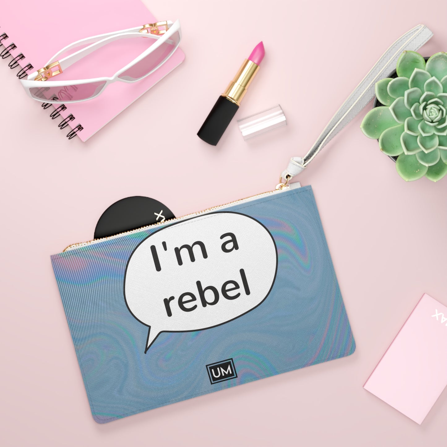 Rebel  Clutch Bag