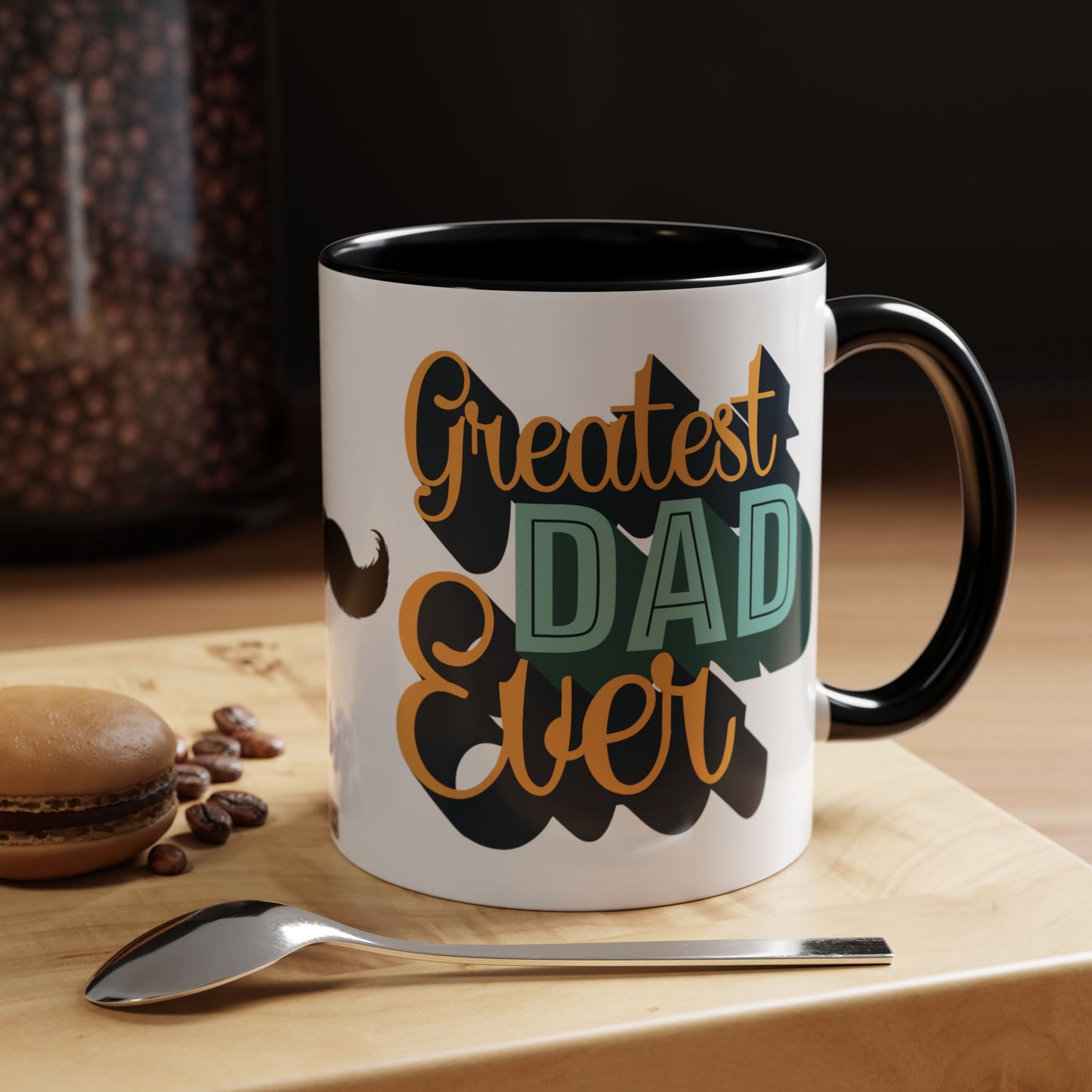 Taza de café con el mejor papá (11 oz y 15 oz)