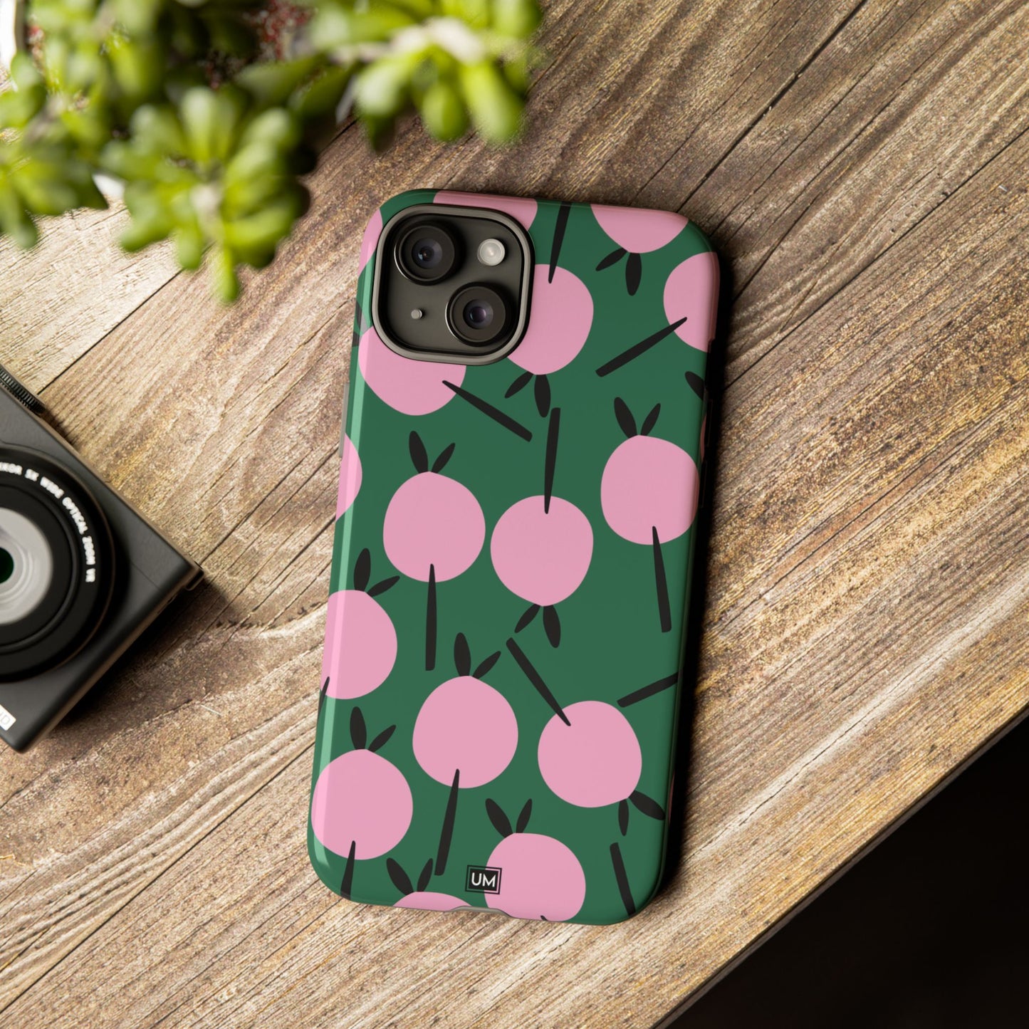 Estuche rígido Pink Flor