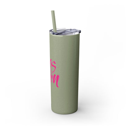 Queen Tumbler with Straw, 20oz