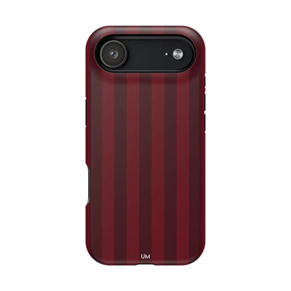 Bordeaux Pinstripe