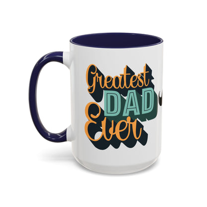 Taza de café con el mejor papá (11 oz y 15 oz)