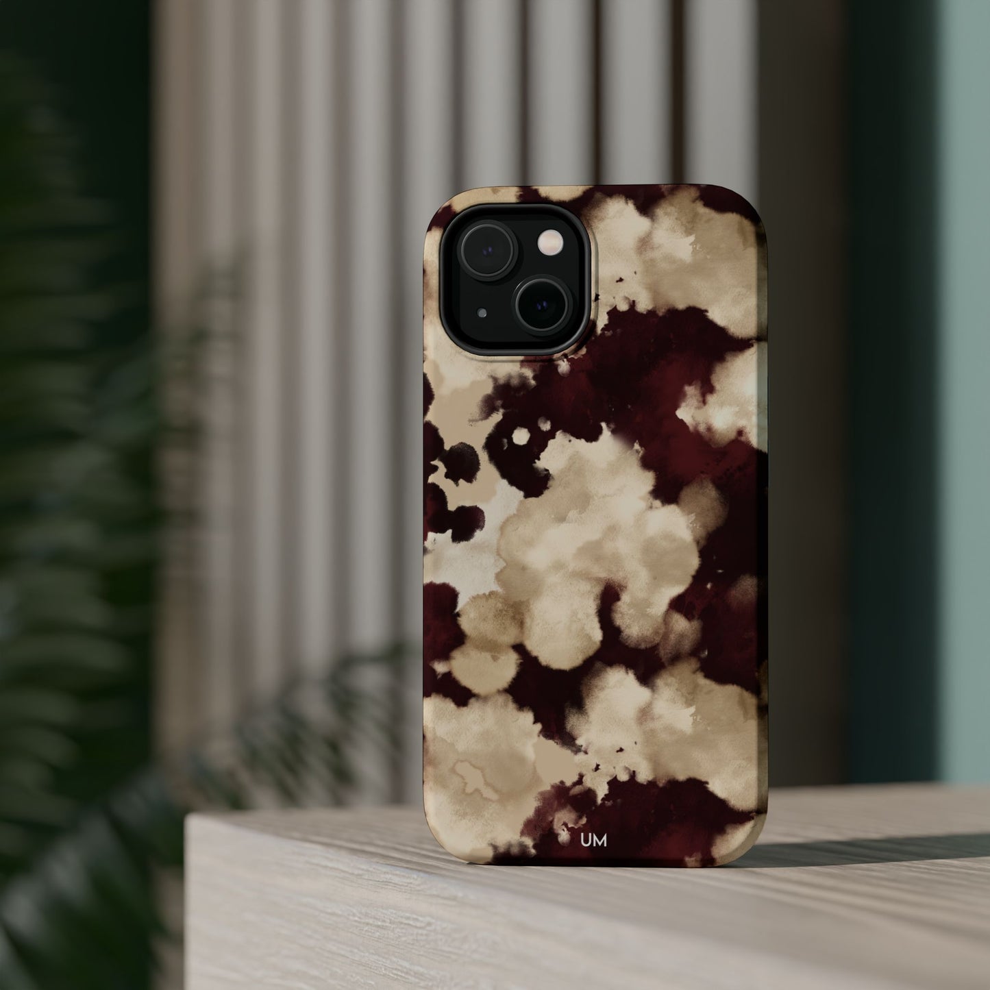 Marbled Burgundy