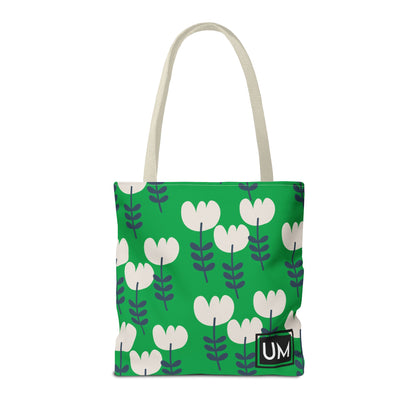 Bolso de mano con estampados florales llamativos (AOP)