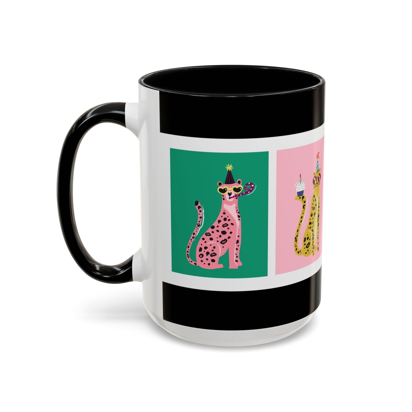 Taza de café con estampado animal (11, 15 oz)