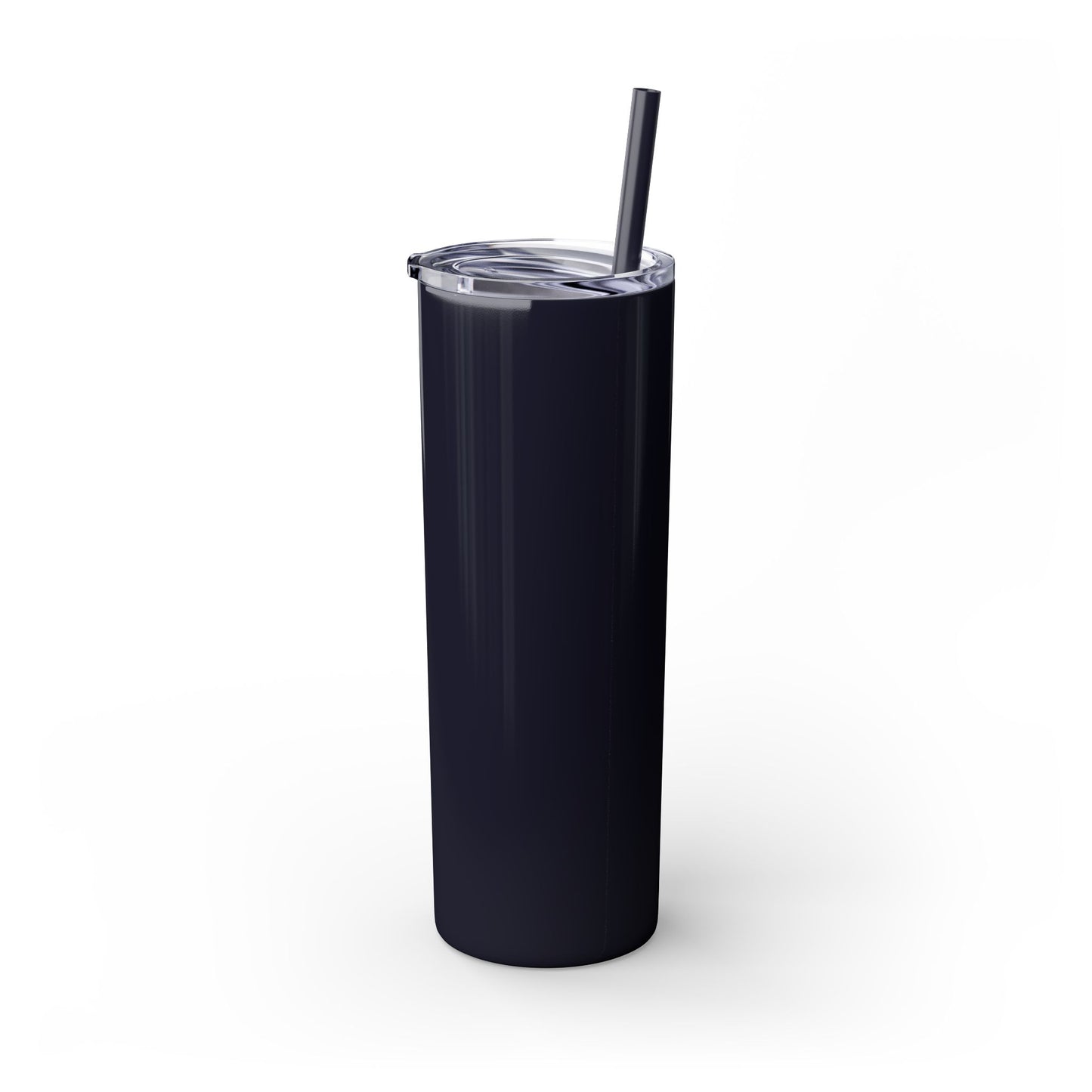 Plain Tumbler with Straw, 20oz