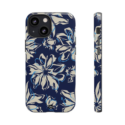 Blue Flor Tough Case