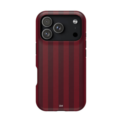Bordeaux Pinstripe