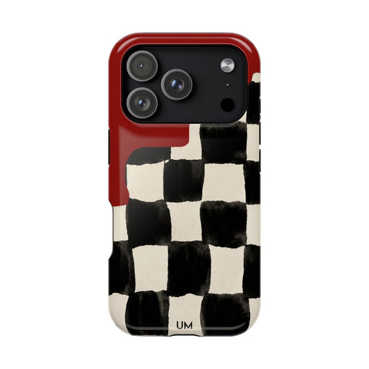 Checkerboard Red