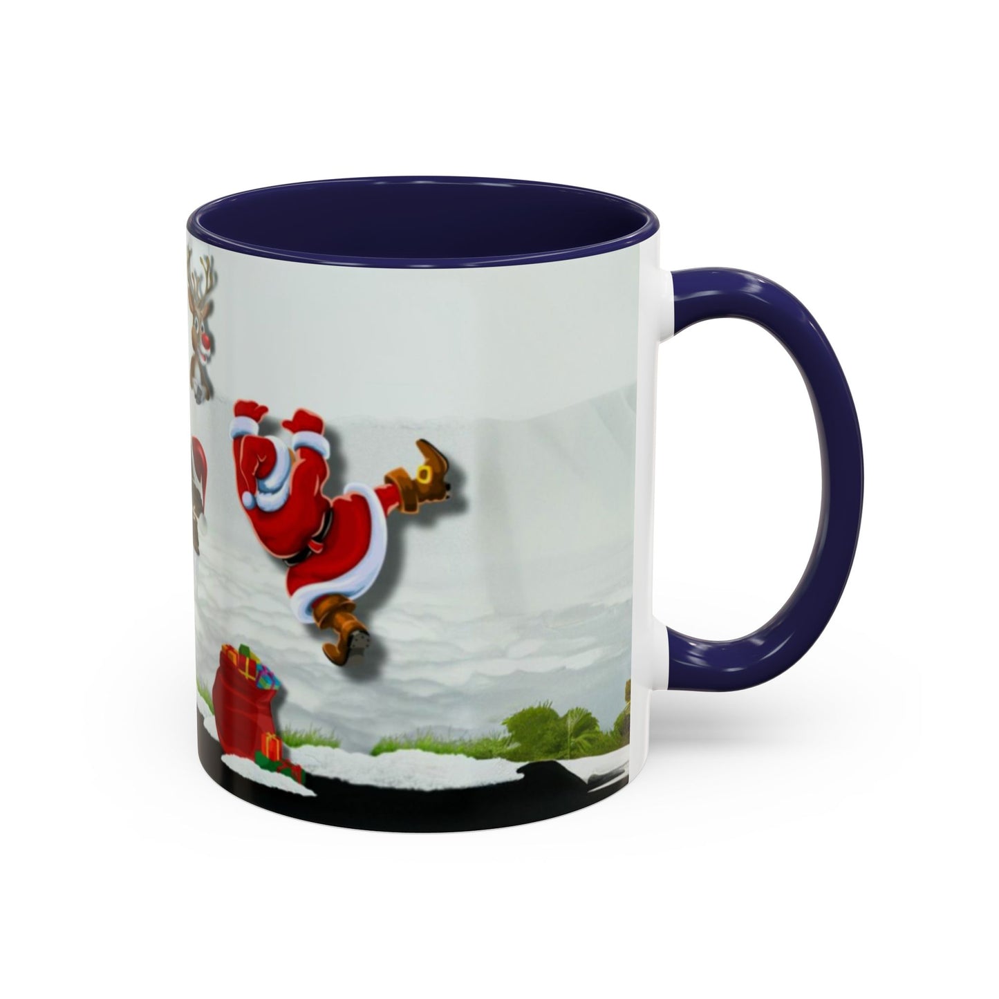 Taza de café navideña de Papá Noel (11, 15 oz)