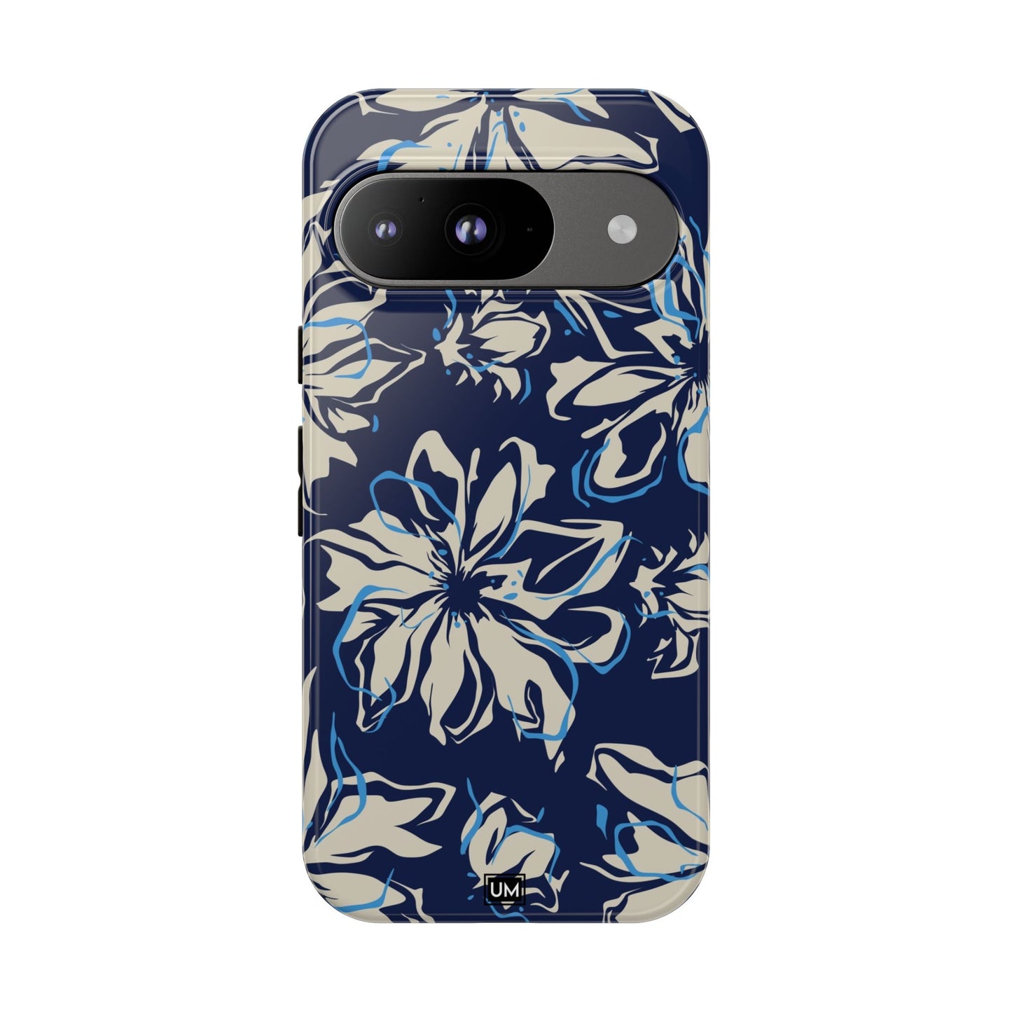 Blue Flor Tough Case