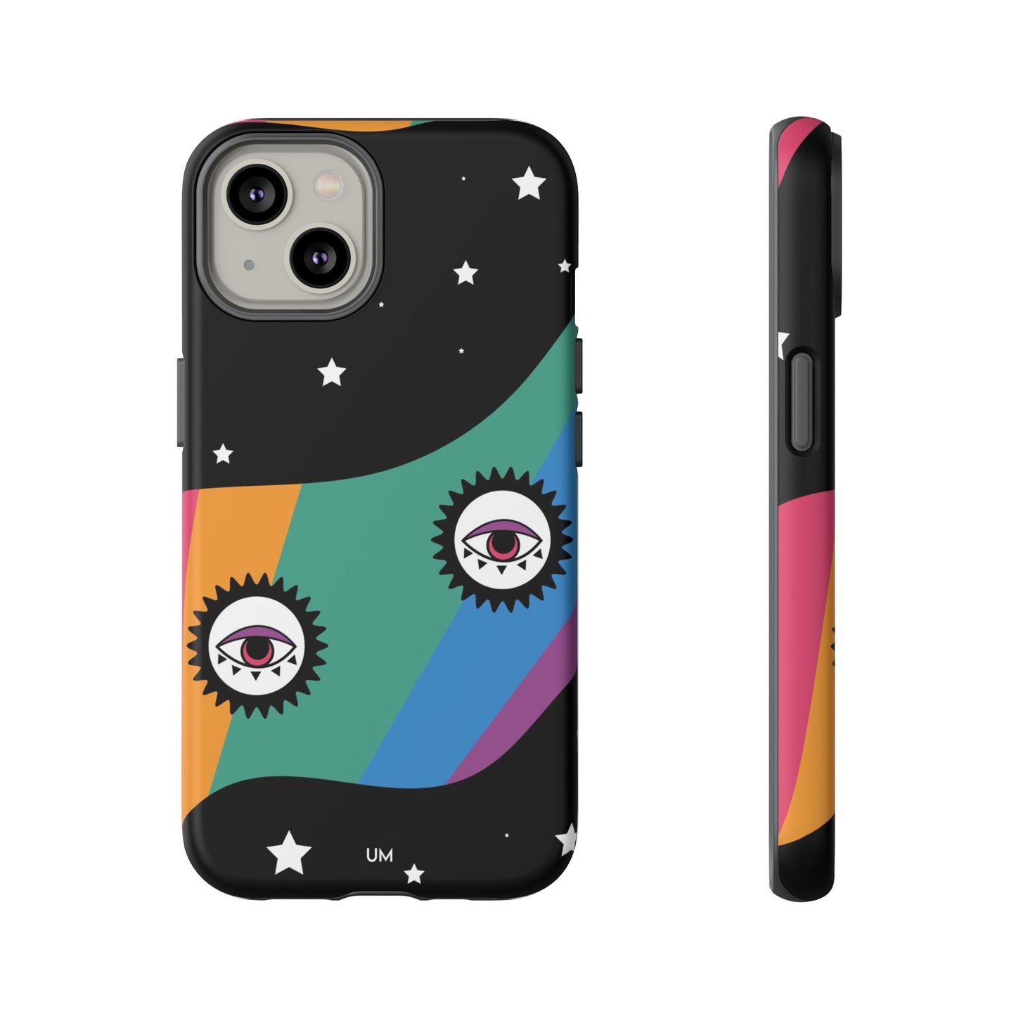 Estuche resistente Arcoiris Eye