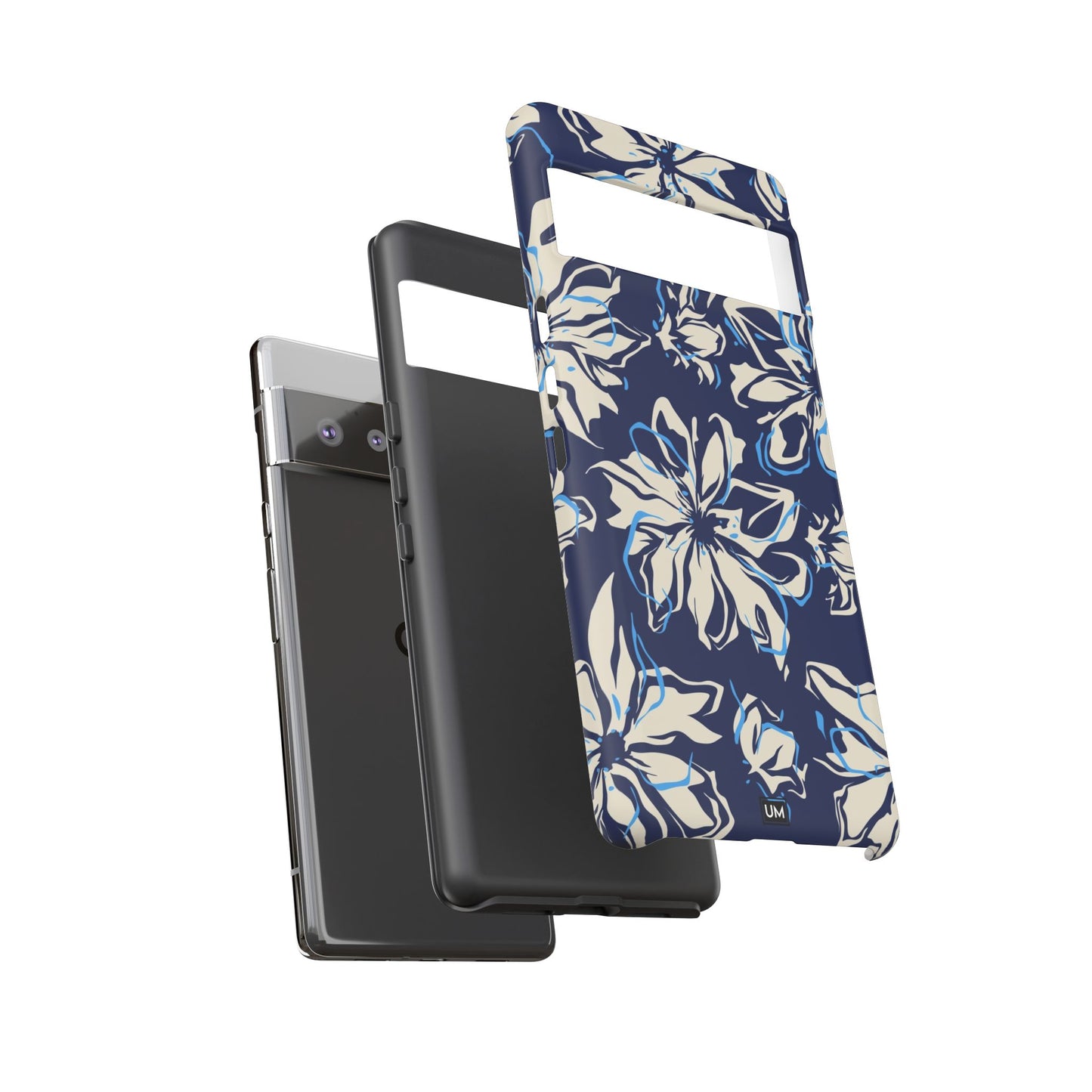 Blue Flor Tough Case