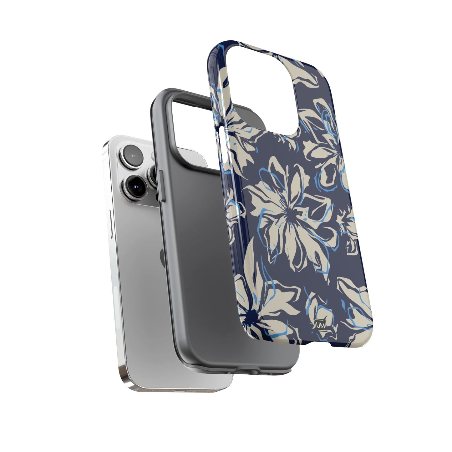 Blue Flor Tough Case