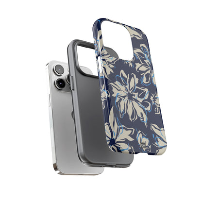 Blue Flor Tough Case