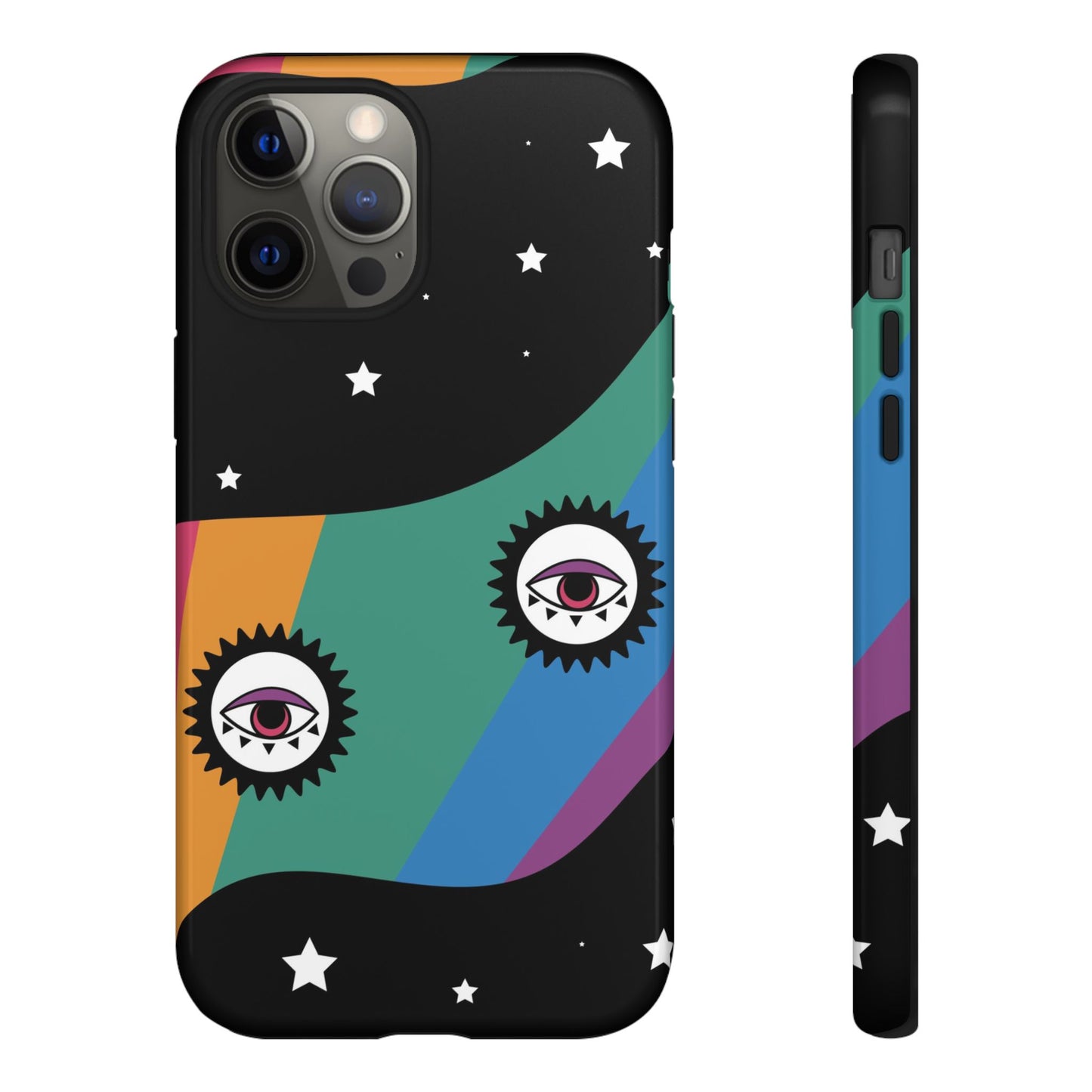 Estuche resistente Arcoiris Eye