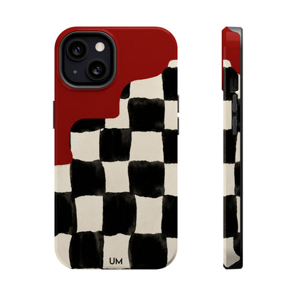 Checkerboard Red