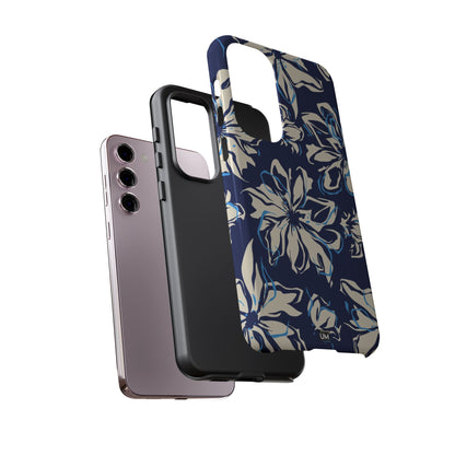 Blue Flor Tough Case