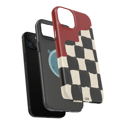 Checkerboard Red