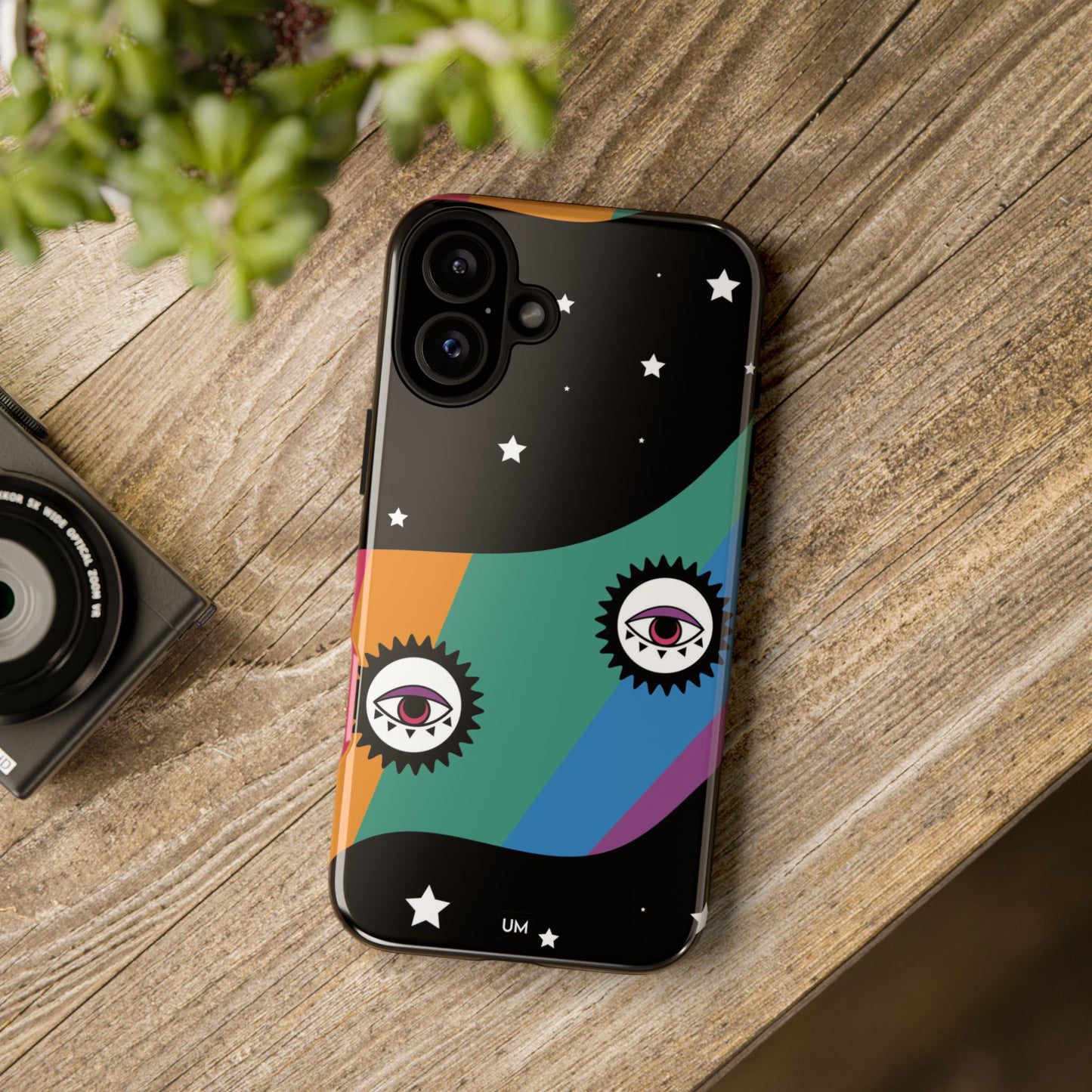 Estuche resistente Arcoiris Eye