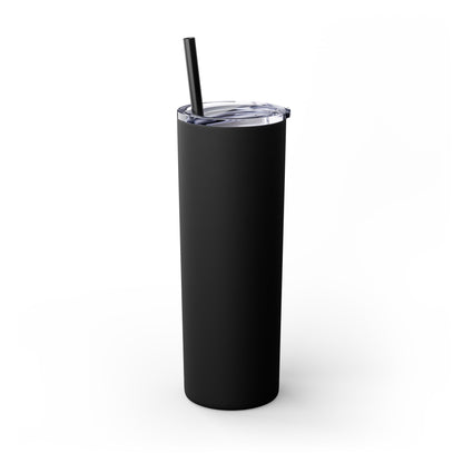 Plain Tumbler with Straw, 20oz