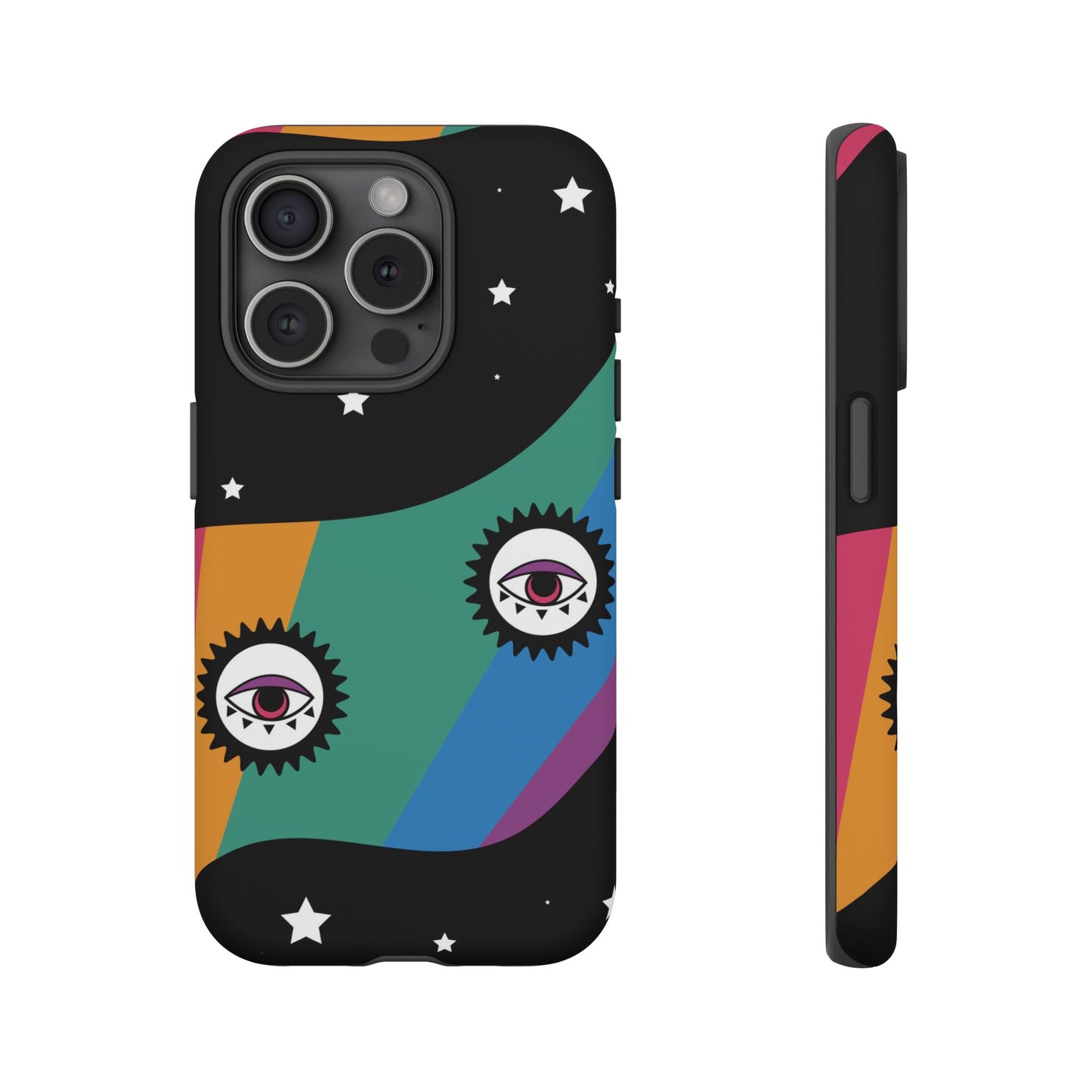 Estuche resistente Arcoiris Eye
