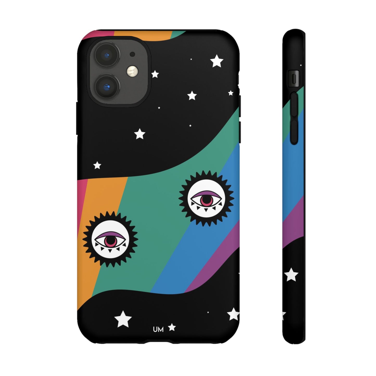 Estuche resistente Arcoiris Eye