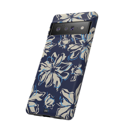 Blue Flor Tough Case